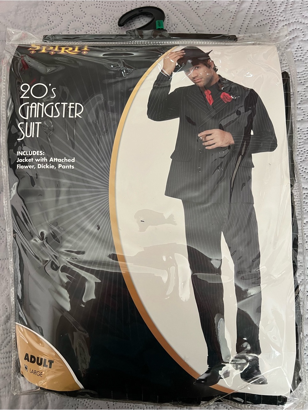 Adult suit gangster custome